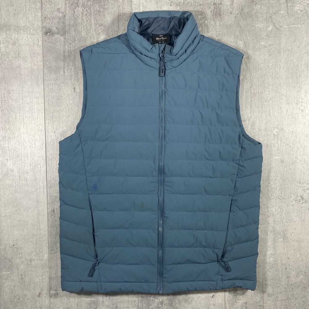 Blue Windriver Puffer Vest